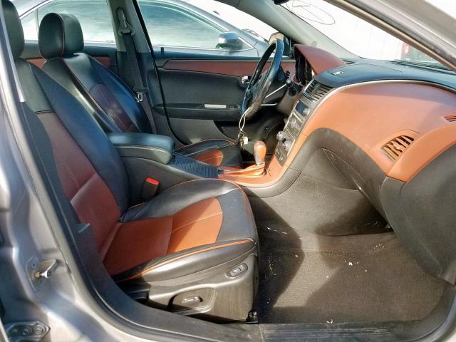 1G1ZK57778F213255 - 2008 CHEVROLET MALIBU LTZ ვერცხლისფერი ფოტო 5
