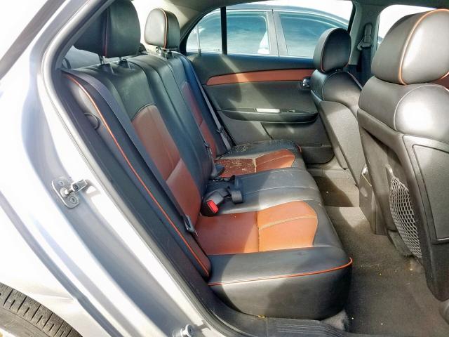 1G1ZK57778F213255 - 2008 CHEVROLET MALIBU LTZ ვერცხლისფერი ფოტო 6