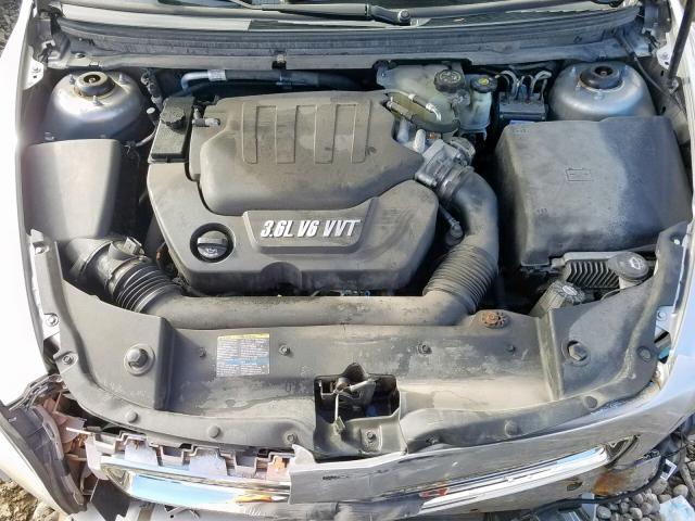 1G1ZK57778F213255 - 2008 CHEVROLET MALIBU LTZ ვერცხლისფერი ფოტო 7