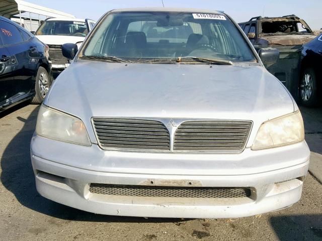 JA3AJ26E53U061209 - 2003 MITSUBISHI LANCER ES SILVER photo 9