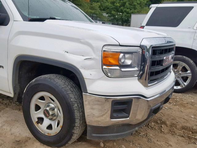 1GTN1TEHXEZ315927 - 2014 GMC SIERRA C15 WHITE photo 9