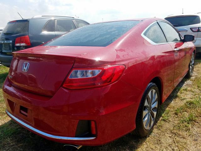 1HGCT1B39FA002657 - 2015 HONDA ACCORD LX- RED photo 4