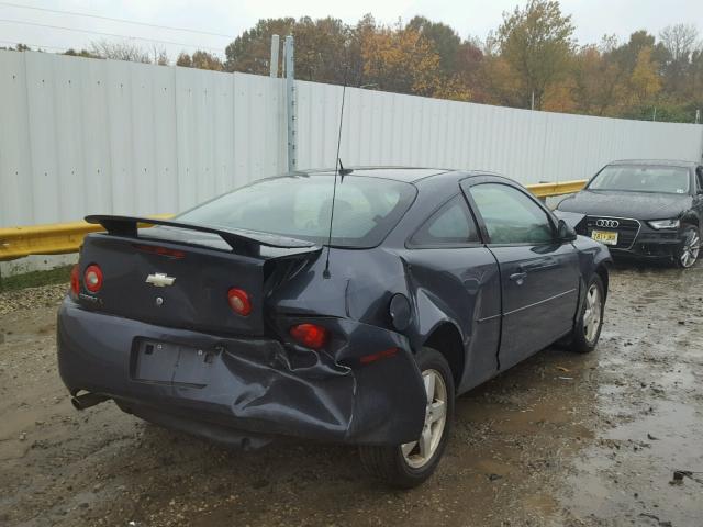 1G1AL18F887142215 - 2008 CHEVROLET COBALT LT BLUE photo 4