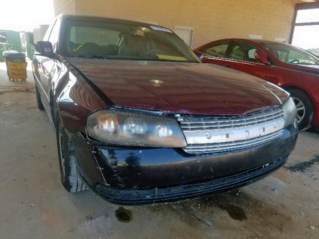 2G1WF52E739343146 - 2003 CHEVROLET IMPALA MAROON photo 1