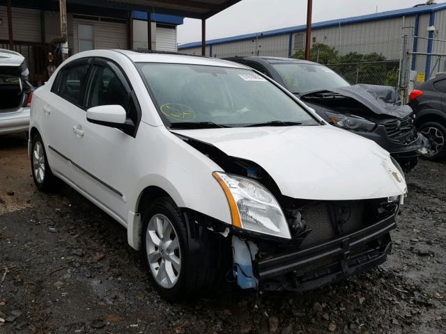 3N1AB6AP7CL781915 - 2012 NISSAN SENTRA 2.0 WHITE photo 1