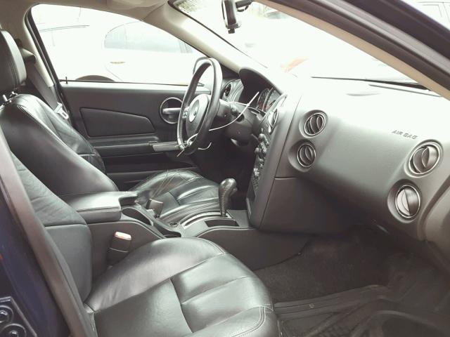 2G2WP552X81167838 - 2008 PONTIAC GRAND PRIX BLUE photo 5