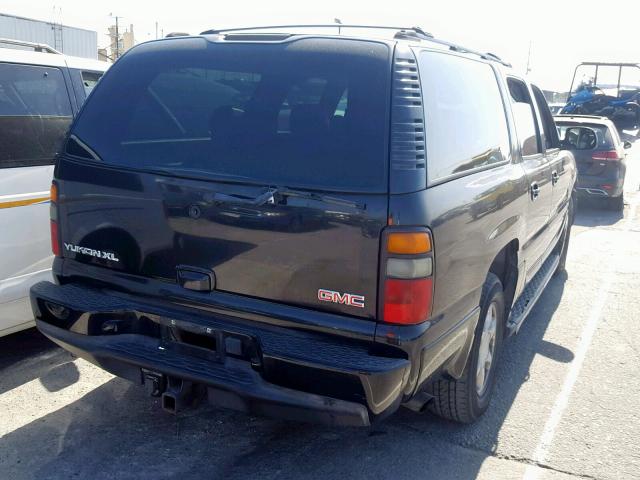 1GKFK66U75J136701 - 2005 GMC YUKON XL D BLACK photo 4