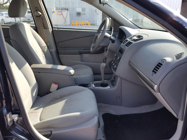 1G1ZS51F26F292301 - 2006 CHEVROLET MALIBU LS 蓝色 照片 5