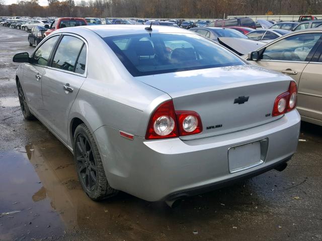 1G1ZK577394179151 - 2009 CHEVROLET MALIBU LTZ SILVER photo 3