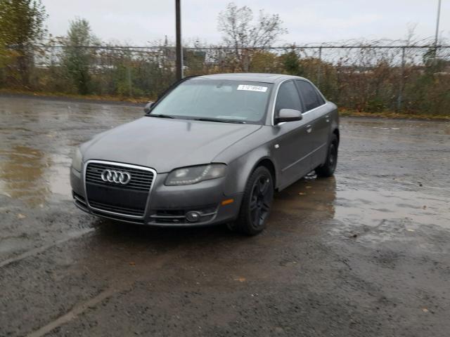 WAUDF78E46A034063 - 2006 AUDI A4 2.0T QU GRAY photo 2