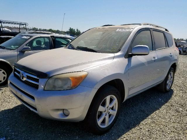 JTMBD31V266004310 - 2006 TOYOTA RAV4 LIMIT SILVER photo 2