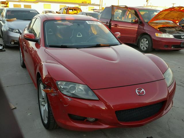 JM1FE173940130463 - 2004 MAZDA RX8 RED photo 1