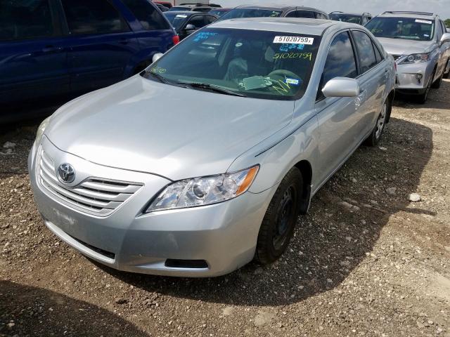 4T1BE46K77U178772 - 2007 TOYOTA CAMRY NEW SILVER photo 2