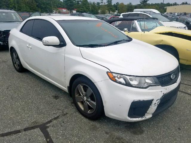 KNAFU6A29A5165810 - 2010 KIA FORTE EX WHITE photo 1