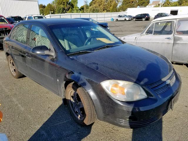 1G1AL58FX87139811 - 2008 CHEVROLET COBALT LT BLACK photo 1