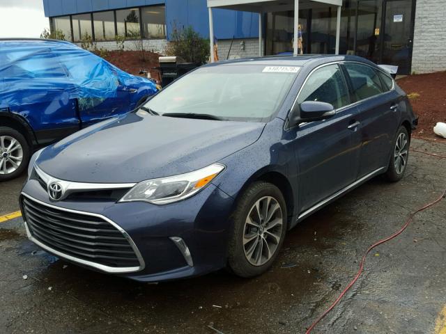 4T1BK1EB4GU210439 - 2016 TOYOTA AVALON XLE BLUE photo 2