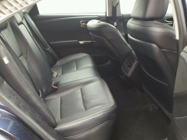 4T1BK1EB4GU210439 - 2016 TOYOTA AVALON XLE BLUE photo 6