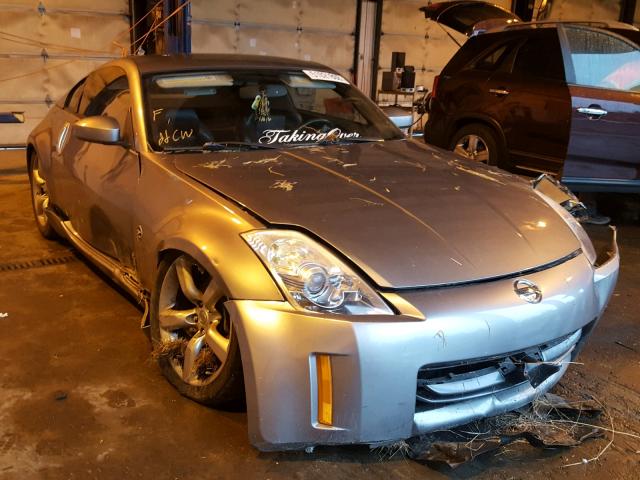 JN1AZ34D26M308154 - 2006 NISSAN 350Z COUPE SILVER photo 1