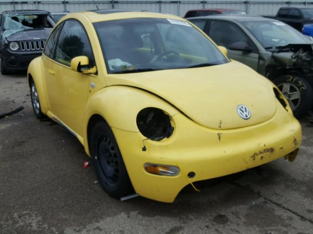 3VWCK21C63M414264 - 2003 VOLKSWAGEN NEW BEETLE YELLOW photo 1