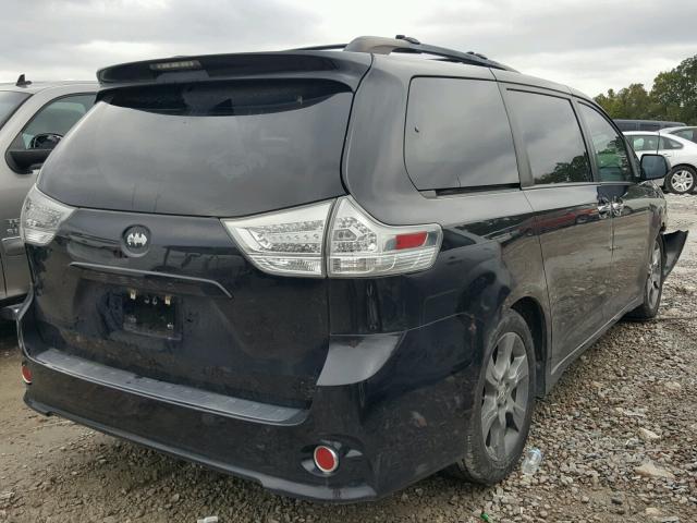 5TDXK3DC3DS366066 - 2013 TOYOTA SIENNA SPO BLACK photo 4