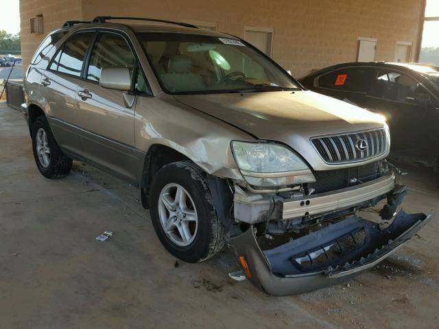 JTJGF10U630152288 - 2003 LEXUS RX 300 GOLD photo 1