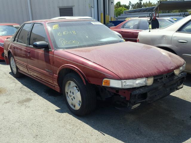 1G3WH55M9RD377475 - 1994 OLDSMOBILE CUTLASS SU RED photo 1
