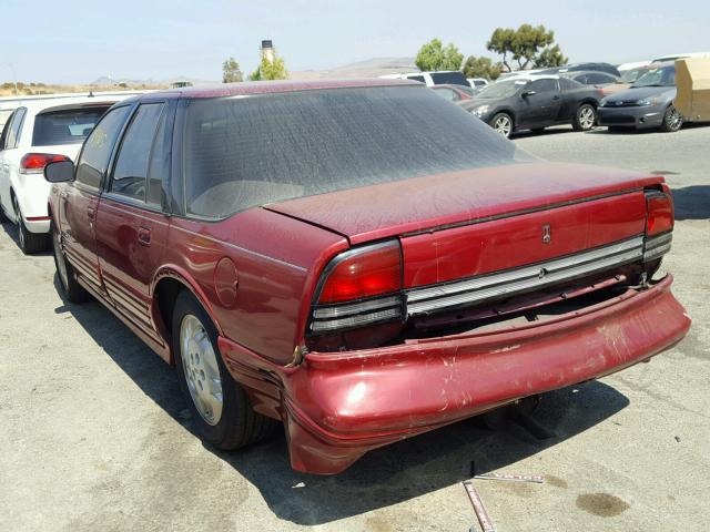 1G3WH55M9RD377475 - 1994 OLDSMOBILE CUTLASS SU RED photo 3