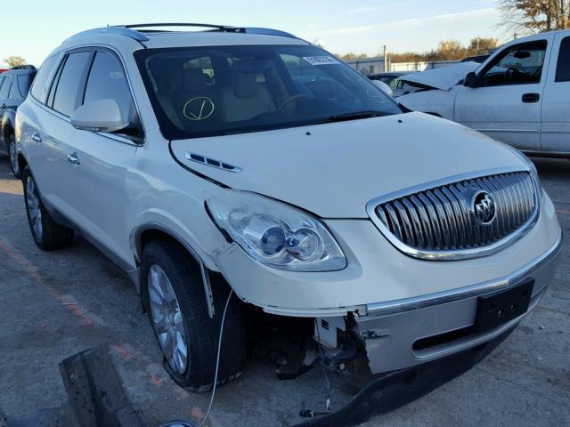 5GAKRCED1BJ295832 - 2011 BUICK ENCLAVE CX WHITE photo 1