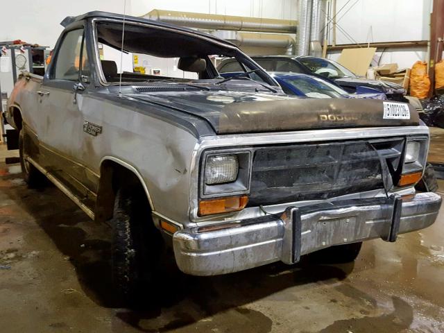 1B7KM2685LS741761 - 1990 DODGE W-SERIES W GRAY photo 1