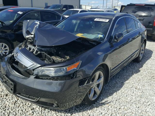 19UUA9F54CA002579 - 2012 ACURA TL CHARCOAL photo 2