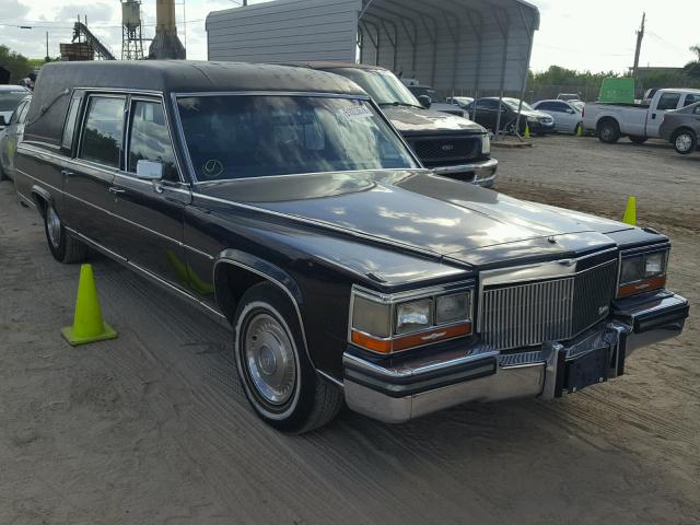 1G6DW51Y4KR702437 - 1989 CADILLAC BROUGHAM BLACK photo 1