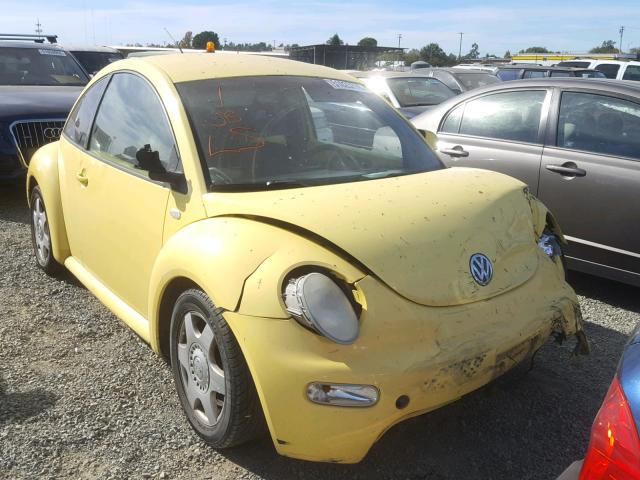 3VWCC21CXXM473207 - 1999 VOLKSWAGEN NEW BEETLE YELLOW photo 1