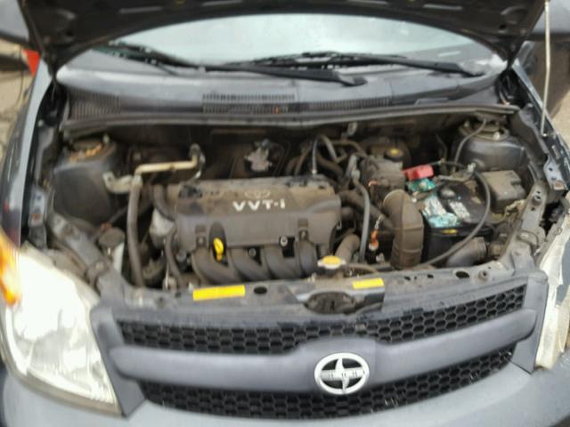 JTKKT624365006110 - 2006 TOYOTA SCION XA GRAY photo 7