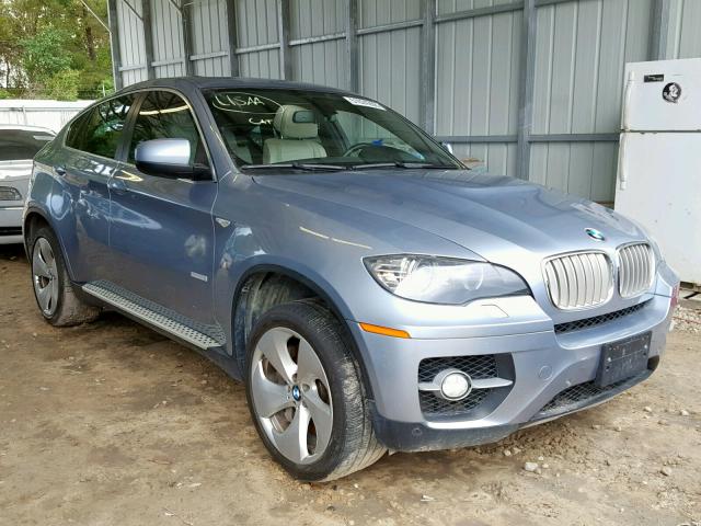 5UXFH0C51ALC66056 - 2010 BMW X6 HYBRID BLUE photo 1