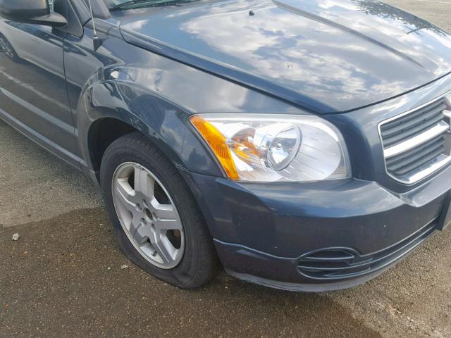 1B3HB48B28D723624 - 2008 DODGE CALIBER SX BLUE photo 9