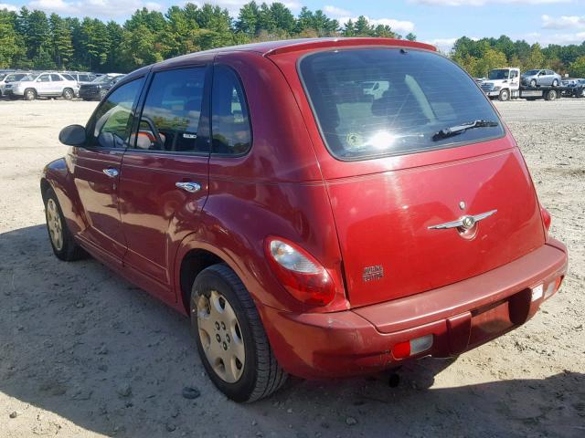 3A4FY58B36T293923 - 2006 CHRYSLER PT CRUISER MAROON photo 3