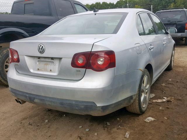 3VWRM71K98M139103 - 2008 VOLKSWAGEN JETTA SE SILVER photo 4