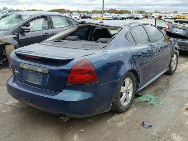 2G2WP552861181850 - 2006 PONTIAC GRAND PRIX მწვანე ფოტო 4