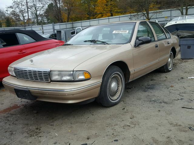 1G1BL52W2SR158121 - 1995 CHEVROLET CAPRICE CL BEIGE photo 2