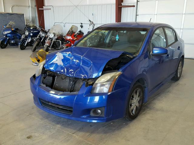 3N1AB6AP4CL713099 - 2012 NISSAN SENTRA 2.0 BLUE photo 2