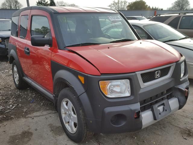 5J6YH28675L028765 - 2005 HONDA ELEMENT EX RED photo 1