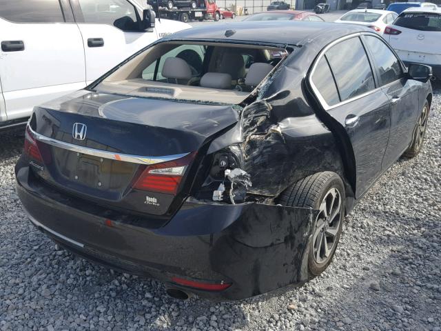 1HGCR2F86HA226434 - 2017 HONDA ACCORD EXL BLACK photo 4