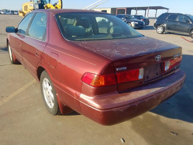 JT2BF22K7Y0254858 - 2000 TOYOTA CAMRY CE MAROON photo 3