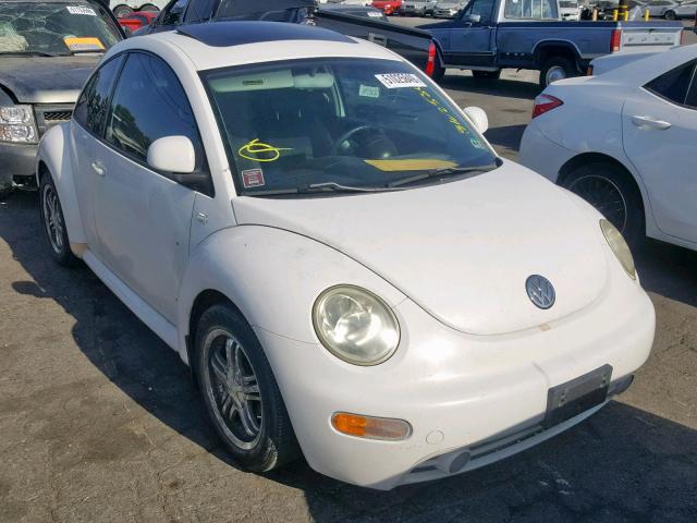 3VWCC21C5YM461967 - 2000 VOLKSWAGEN NEW BEETLE თეთრი ფოტო 1