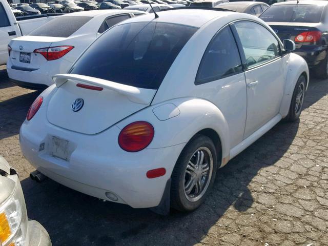 3VWCC21C5YM461967 - 2000 VOLKSWAGEN NEW BEETLE თეთრი ფოტო 4