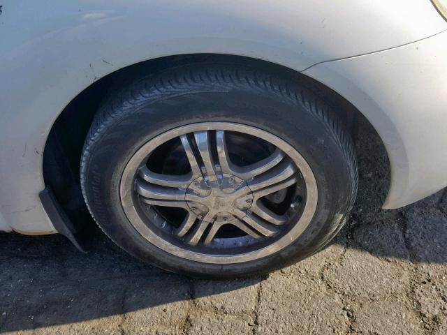 3VWCC21C5YM461967 - 2000 VOLKSWAGEN NEW BEETLE თეთრი ფოტო 9