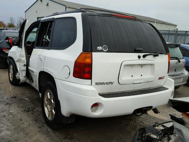 1GKDT13S542150650 - 2004 GMC ENVOY WHITE photo 3