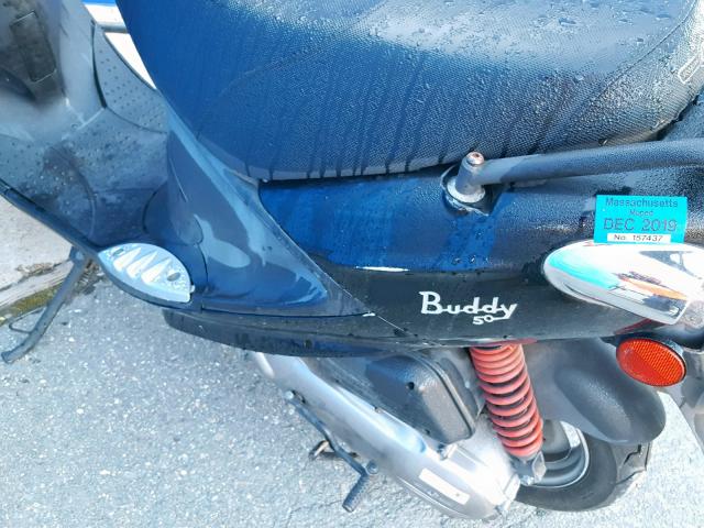 RFVPAP5A0D1111014 - 2013 GENUINE SCOOTER CO. BUDDY 50 BLACK photo 9