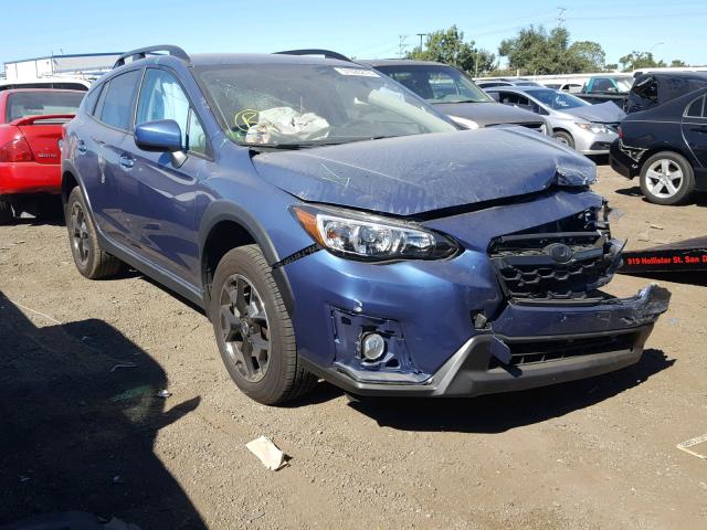 JF2GTABC6JH280868 - 2018 SUBARU CROSSTREK BLUE photo 1