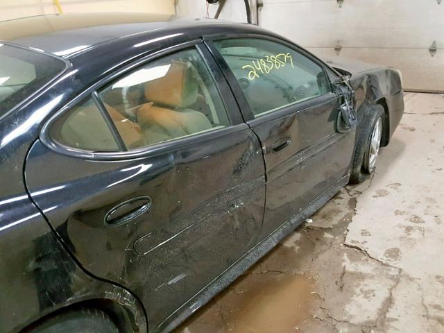 2G2WP522541328773 - 2004 PONTIAC GRAND PRIX BLACK photo 10